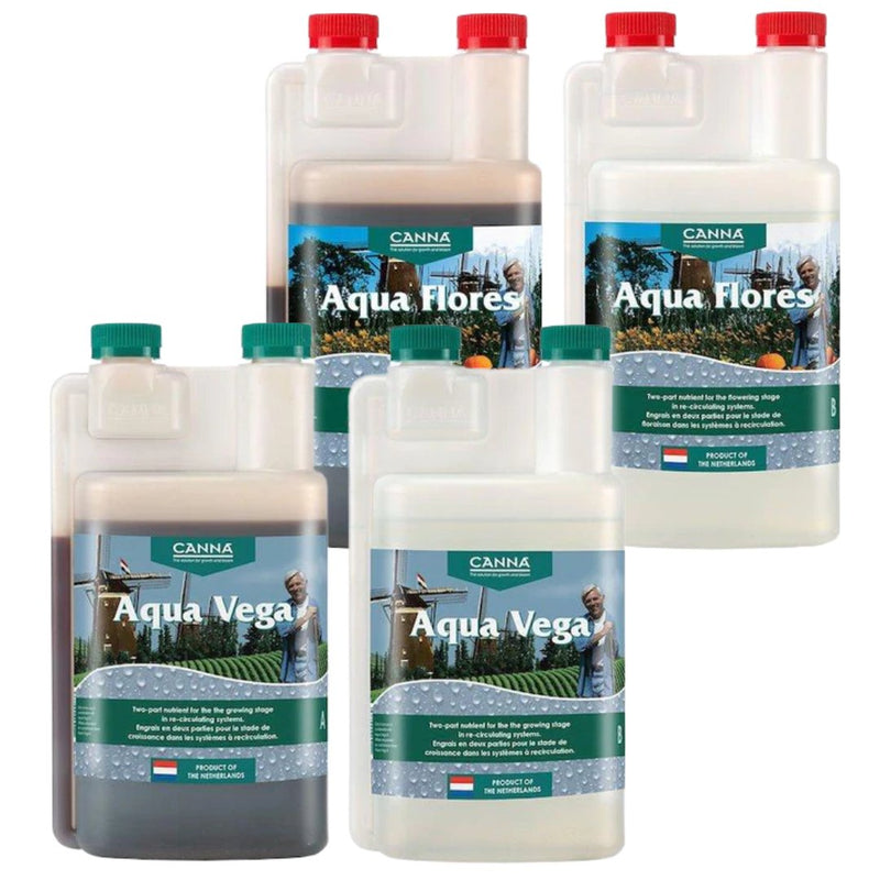 CANNA Aqua Base Nutrient Bundle 1L - Indoor Farmer