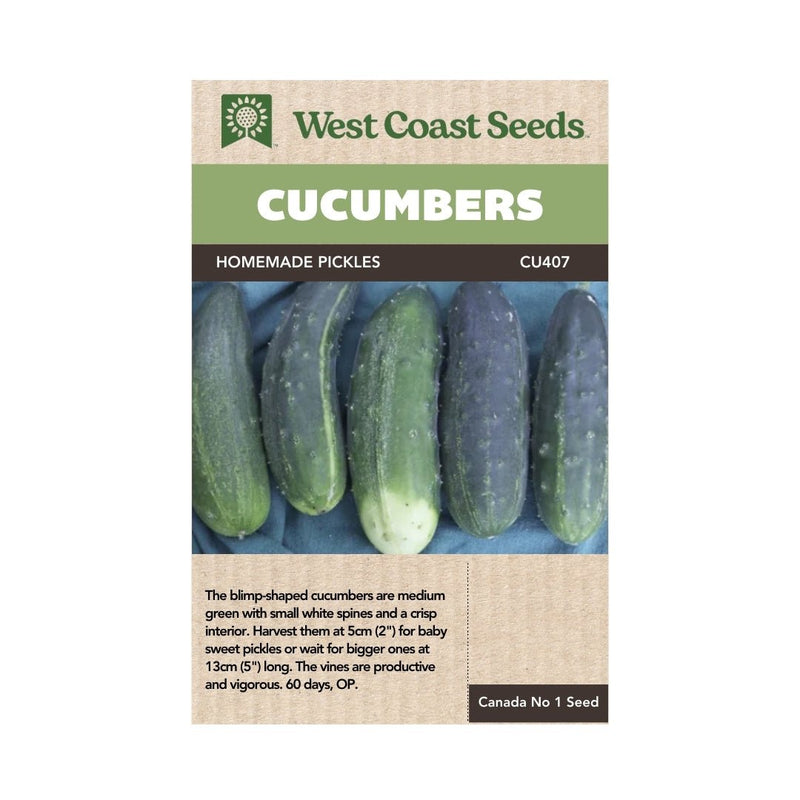 Cucumber - Homemade Pickles Seeds 0.5g (Approx. 20 seeds) - Indoor Farmer