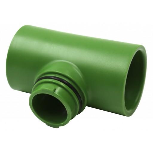 FloraFlex Pipe Fitting 1" - Tee - Indoor Farmer