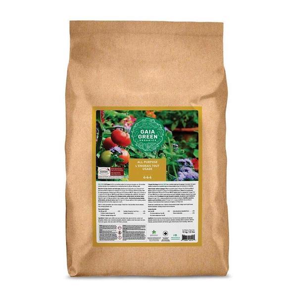 Gaia Green All Purpose Fertilizer 4-4-4 - Indoor Farmer