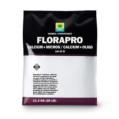 General Hydroponics FloraPro Calcium + Micros (14 - 0 - 0) 25LBS - Indoor Farmer