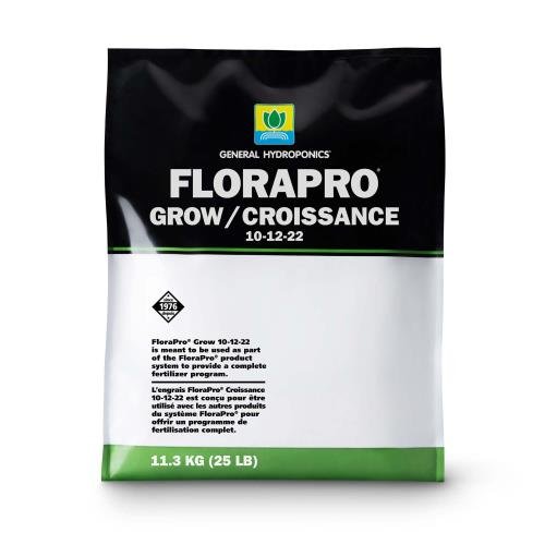 General Hydroponics FloraPro Grow (10 - 12 - 22) 25LBS - Indoor Farmer