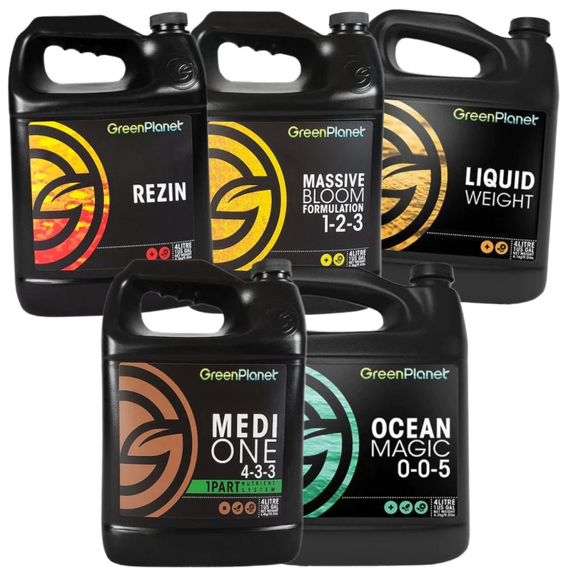 Green Planet Medi One Complete Nutrient Bundle 4 L - Indoor Farmer