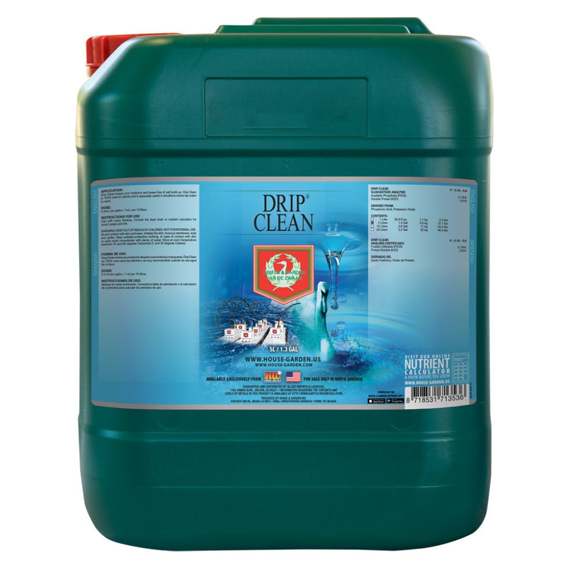 House & Garden Drip Clean 5 L - Indoor Farmer