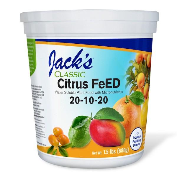 Jack's Classic Citrus Feed (20 - 10 - 20) 1.5LB - Indoor Farmer