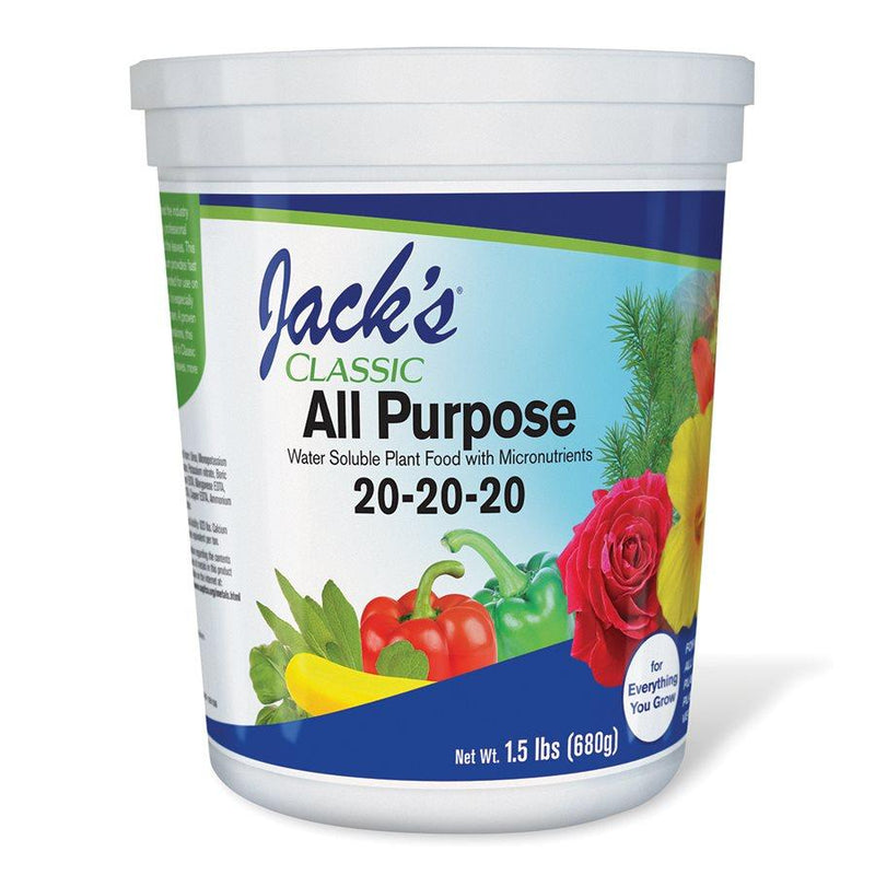 Jack's Classic All Purpose (20 - 20 - 20) 1.5 LB - Indoor Farmer