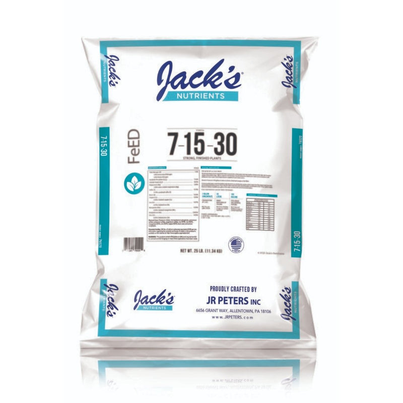 Jack's Nutrients FINISH (7 - 15 - 30) 25LB - Indoor Farmer