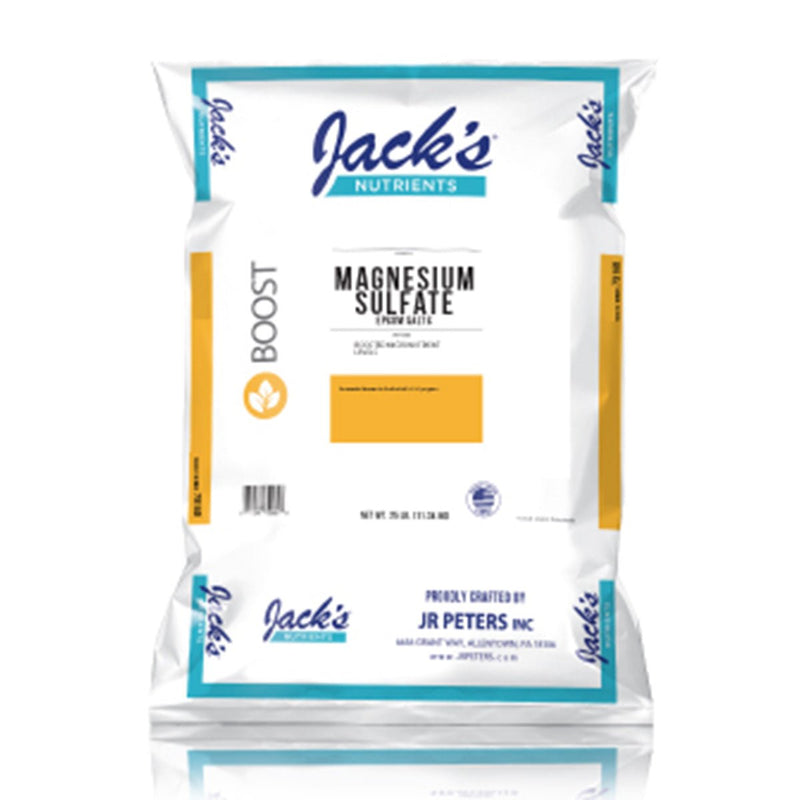 Jack's Nutrients MAGNESIUM SULFATE (Epsom Salts) 25 LBS - Indoor Farmer