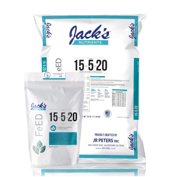 Jack's Nutrients TAP Water (15 - 5 - 20) 1KG (2.2LB) - Indoor Farmer