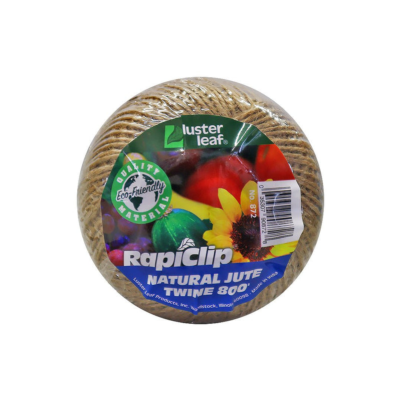 Luster Leaf RapiClip Natural Jute Twine 800 FT - Indoor Farmer