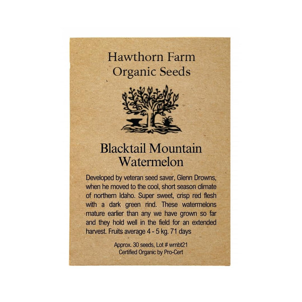 Melons - Blacktail Mountain Seeds 30 Seed Packet - Indoor Farmer