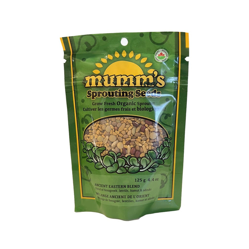 Mumm's Sprouting Seeds Ancient Eastern Blend 125g - Indoor Farmer