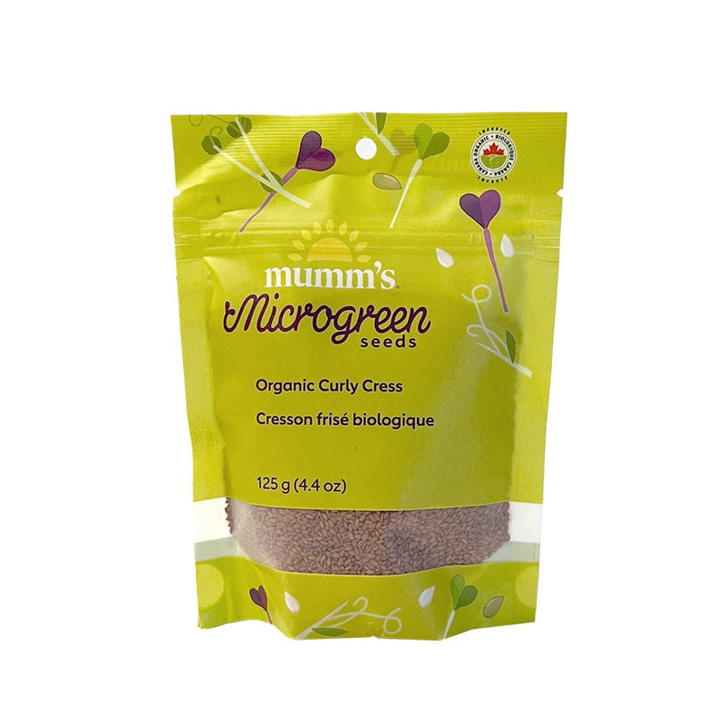 Mumm's Sprouting Seeds Curly Cress (Garden Cress) 125g - Indoor Farmer