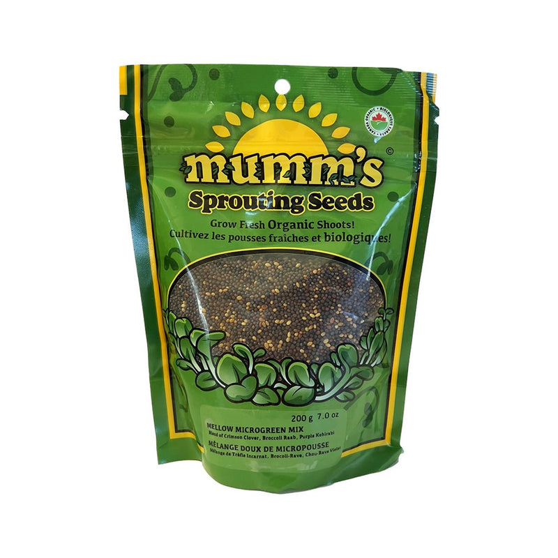 Mumm's Sprouting Seeds Mellow Microgreen Mix 200g - Indoor Farmer