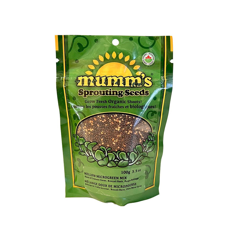 Mumm's Sprouting Seeds Mellow Microgreen Mix 100g - Indoor Farmer