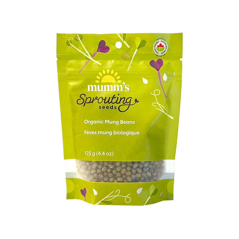 Mumm's Sprouting Seeds Mung Beans 125g - Indoor Farmer