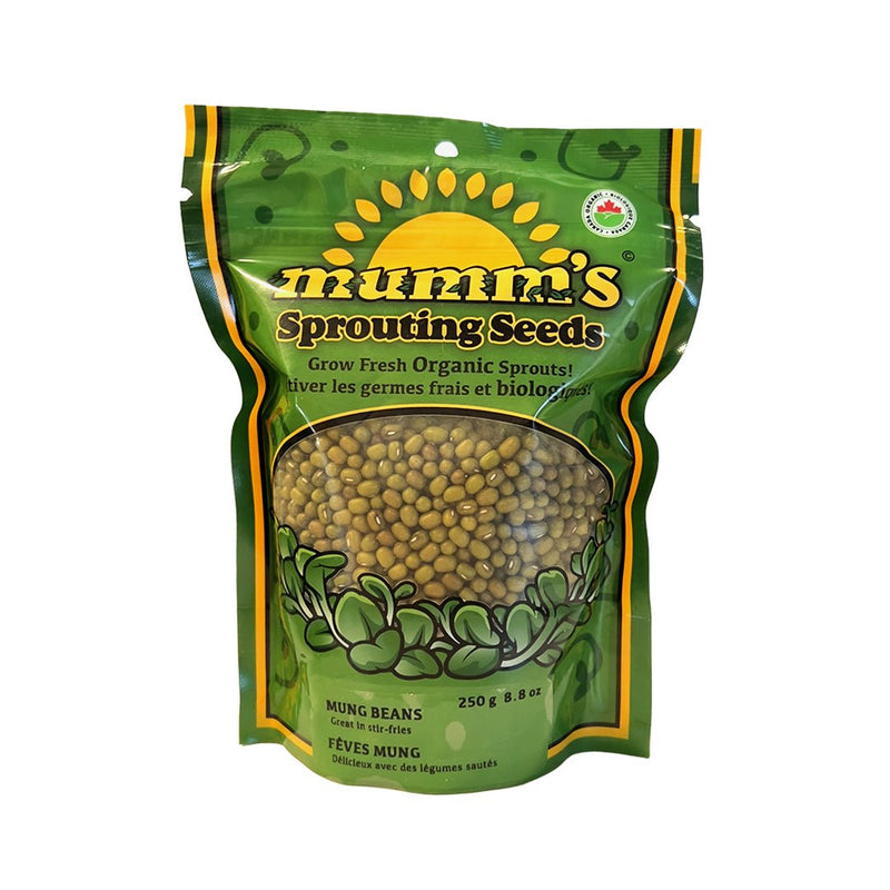 Mumm's Sprouting Seeds Mung Beans 250g - Indoor Farmer