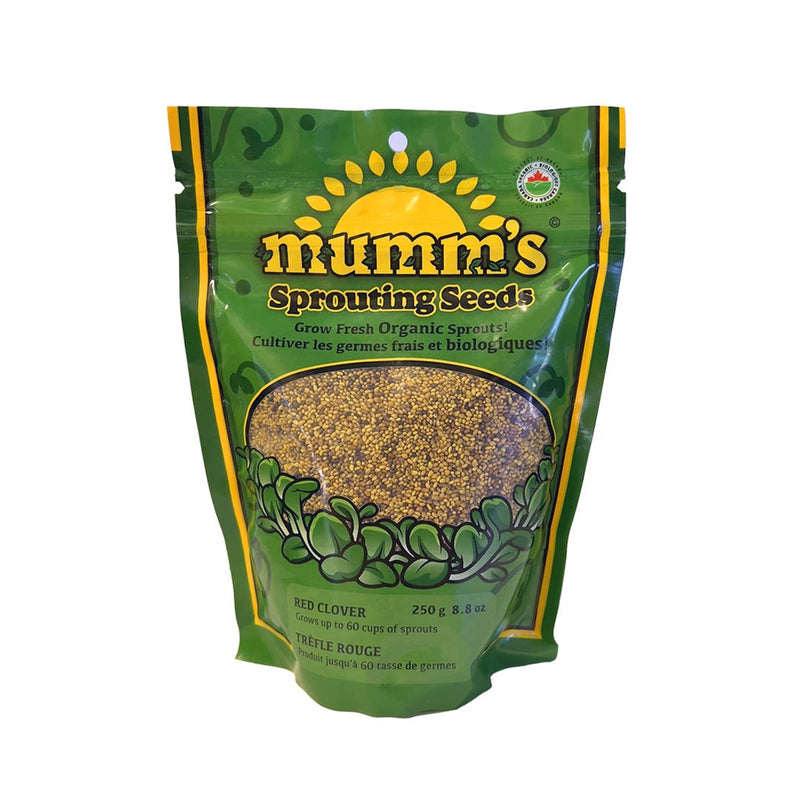 Mumm's Sprouting Seeds Red Clover 250g - Indoor Farmer