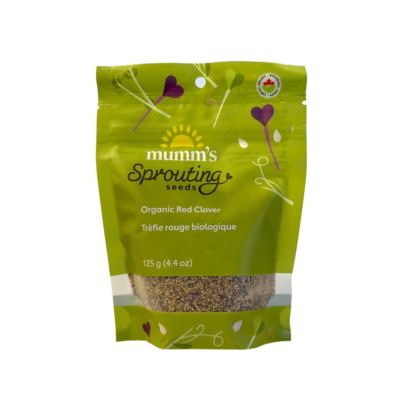 Mumm's Sprouting Seeds Red Clover 125g - Indoor Farmer