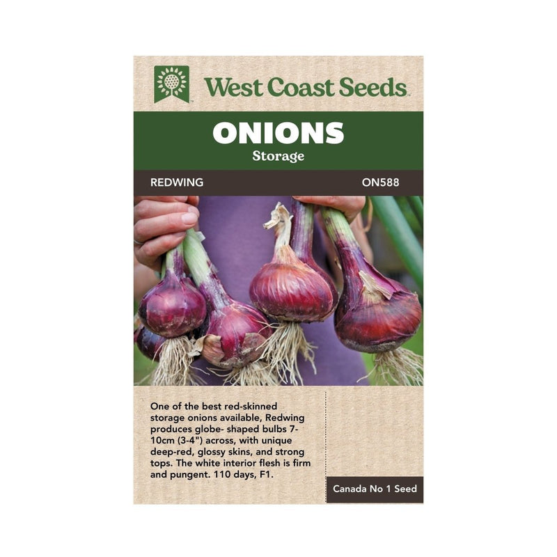 Onion - Redwing Coated Onion Seeds 0.5g (Approx. 107 seeds) - Indoor Farmer