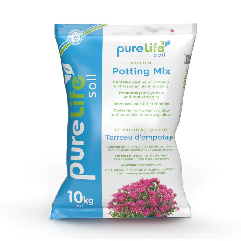 Pure Life Soil Organic Potting Mix 20L / 5.3GAL - Indoor Farmer