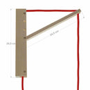 Soltech Pinocchio Wooden Wall Mount for Aspect LED Natural Wood - Indoor Farmer