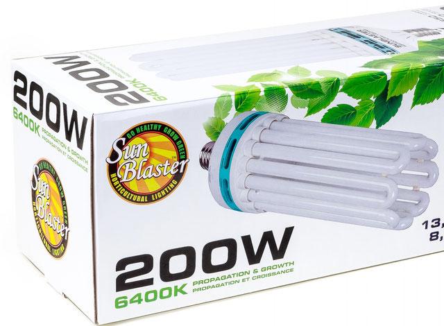 SunBlaster CFL Bulb 200W 6400K - Indoor Farmer