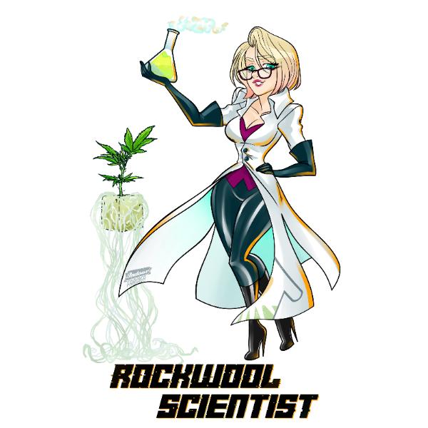 The Indoor Farmers "Rockwool Scientist" Sticker - Indoor Farmer