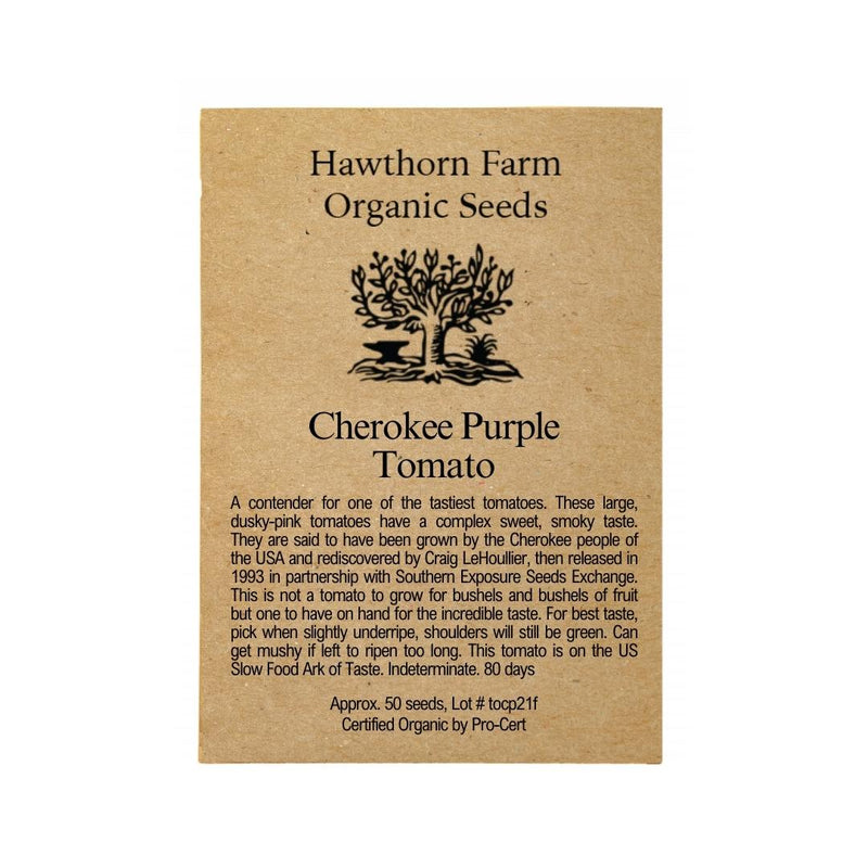 Tomatoes - Cherokee Purple Seeds 50 Seed Packet - Indoor Farmer